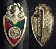 INSIGNE MILITAIRE – 28°