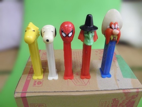 Pez candy character set 5 - of,