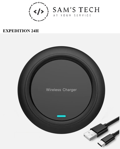 Chargeur sans fil - fil, 15 w