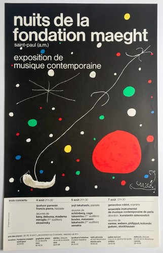 Joan miro nuits la - joan,