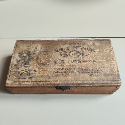 Ancienne boîte bois - ancienne,