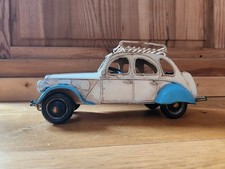 modèle réduit 2cv en tôle