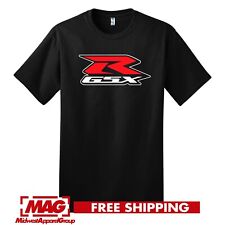 SUZUKI GSX-R BLACK T-SHIRT Sport Bike Hayabusa Motorcycle Moto GSXR Shirt Tee