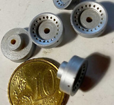 Lot of 4 Plastic Sports Car/GT Wheels - 1/43rd Model Part