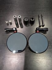 Rizoma Spy R 80mm Mirror Set , Black Used (See Photos)