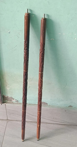 Lot anciens bâtons de - de,
