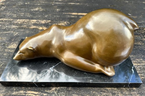 Bronze contemporain ours - bronze, l'ours