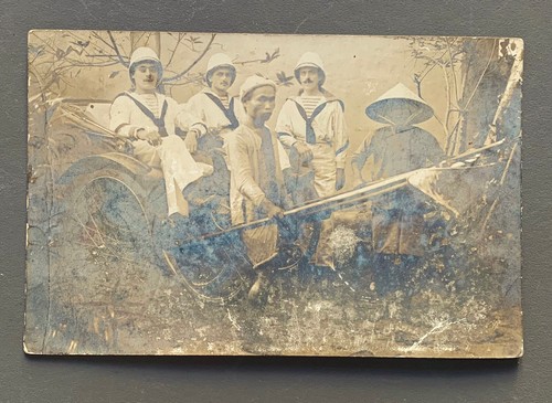 Carte photo indochine - carte,