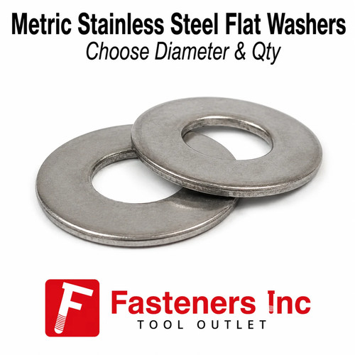 Stainless steel flat washer - stainless,