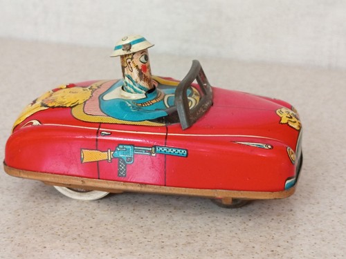 Voiture mécanique tôle - mécanique,