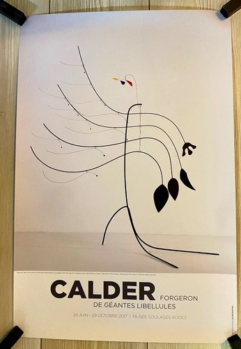 Affiche calder musée - affiche, au