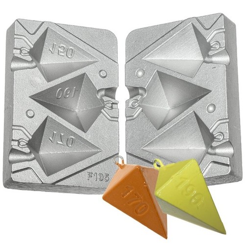 Moule plombs pyramide - a,