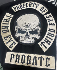 Lot Of 5 Vintage 60s Motorcycle Gang Biker Color Sew On Patches For A Jacket