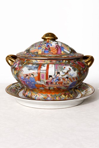 Grande soupiere porcelaine - soupiere, en