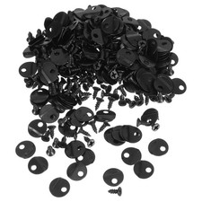  Lot de 200 clips rotatifs pour cadre photo avec vis 5 x 8 mm, fixations pour