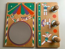 LOT MIROIR + PORTE MANTEAU