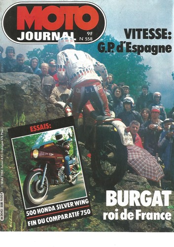Moto journal 558 honda 500 - n°558,