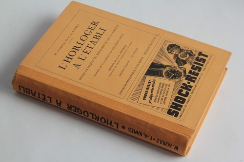 Livre horloger l établi - livre, à