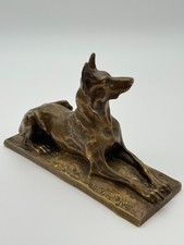 Sculpture Bronze "Berger