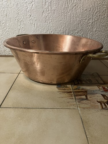 Ancienne bassine confitures - bassine,