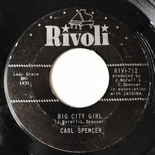 Carl Spenser. Big city girl