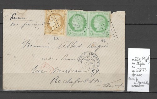 France correspondance - -,
