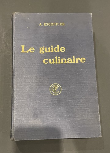 Guide culinaire escoffier - le,