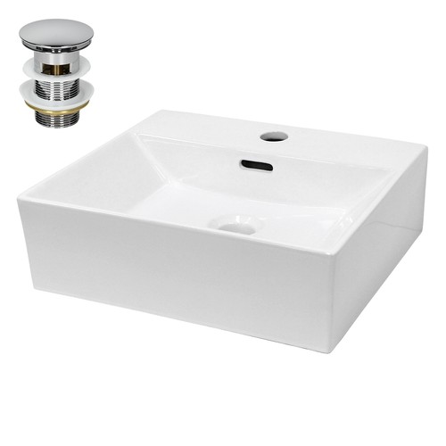 Lavabo céramique blanc - en,