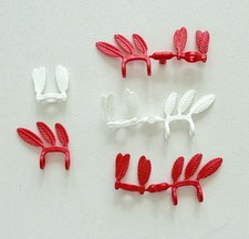 +++ Playmobil Plumes indiens rouges blanches +++