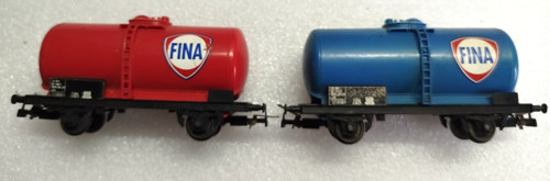 Lot wagons citernes ho - de,