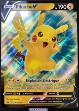 Pokemon Card PIKACHU V SWSH198 PROMO JUMBO V Sword and Shield FR NEW
