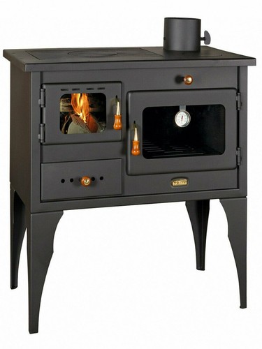 Cuisinière bois cheminée - à,