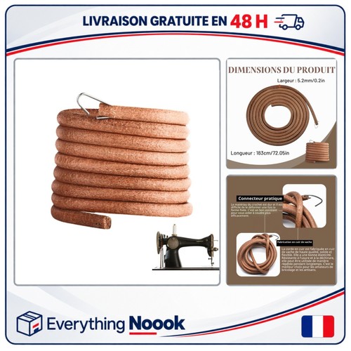 Courroie cuir 183 machine - 183,