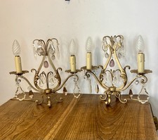 Paire De Girandoles Art Déco 