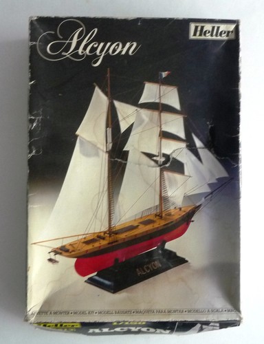 Maquette voilier alcyon - alcyon, bateau