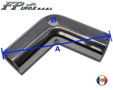 Coude 110° Degrés Pour Tube Diamètre Ø 25mm inox A4 - 316