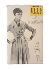Patron Couture Vintage Elle