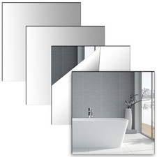 Lot de 4 carreaux de miroir