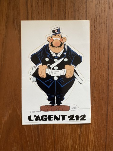 Sticker agent 212 dupuis - -,