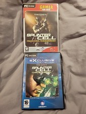 Lot de 2 jeux PC VF  Splinter Cell Chaos Theory Pandora Tomorrow  Envoi suivi