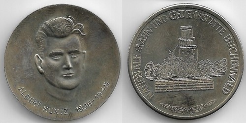 Hettstedt medal buchenwald - hettstedt,
