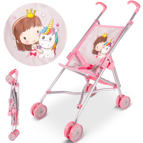 Poussette poupée malplay - poussette,