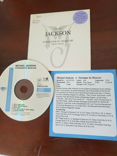 Michael jackson promo - jackson, cd