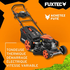 Tondeuse à gazon thermique FUXTEC FX-RM5396esPro démarrage électrique 53cm