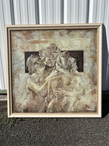 Grand tableau cadre deco scene - deco,