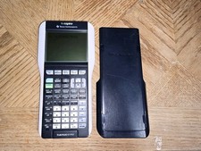 Texas Instrument TI NSPIRE Graphing Calculator W Cover Tested Ti 84 Plus Keypad.
