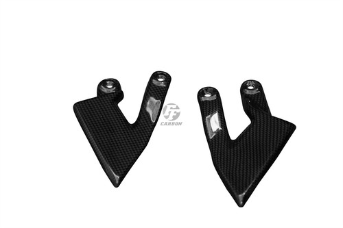 Platines repose pieds carbone - repose-pieds,