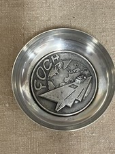 Coupelle métal argenté PORTE