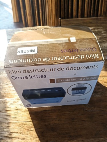 Petit destructeur documents - destructeur,