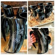 Tasse en corne à boire